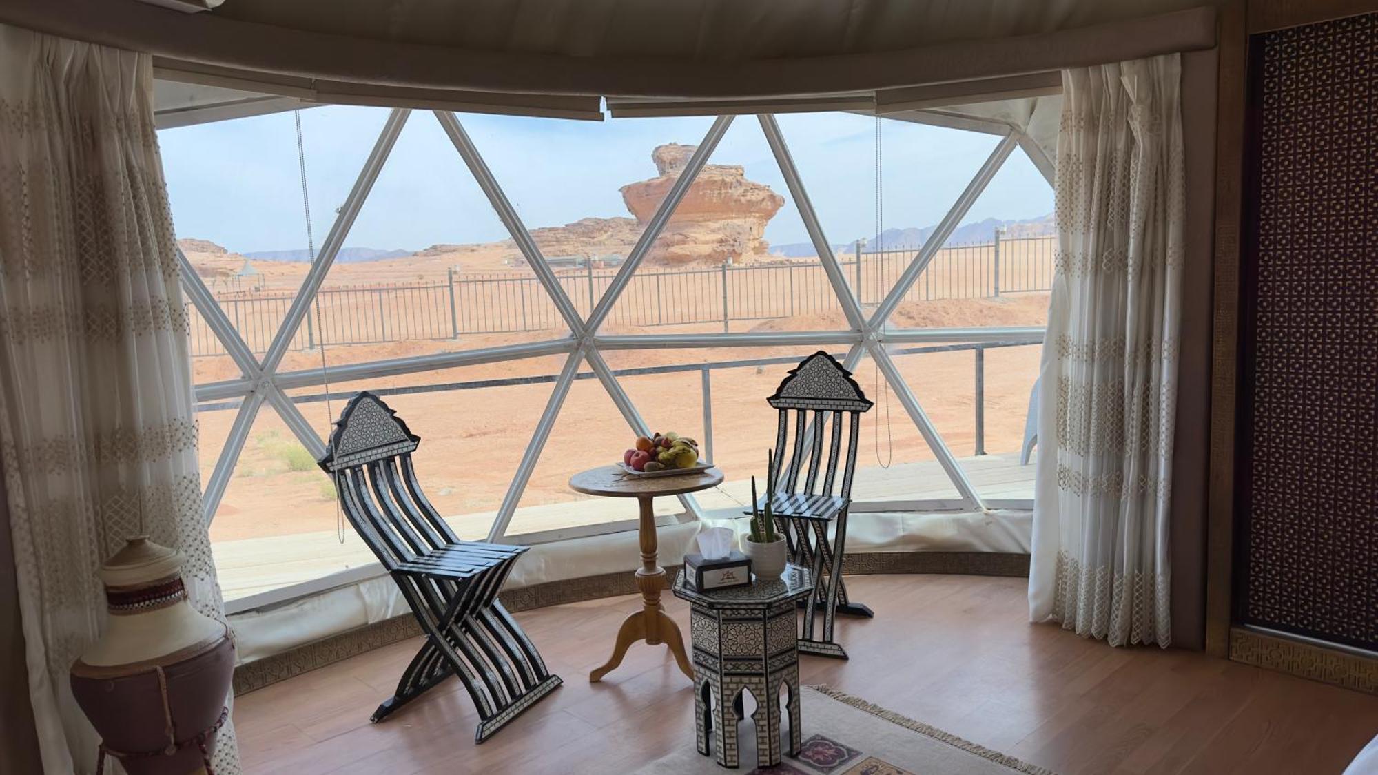 Mazayen Camp Luxury tent Wadi Rum