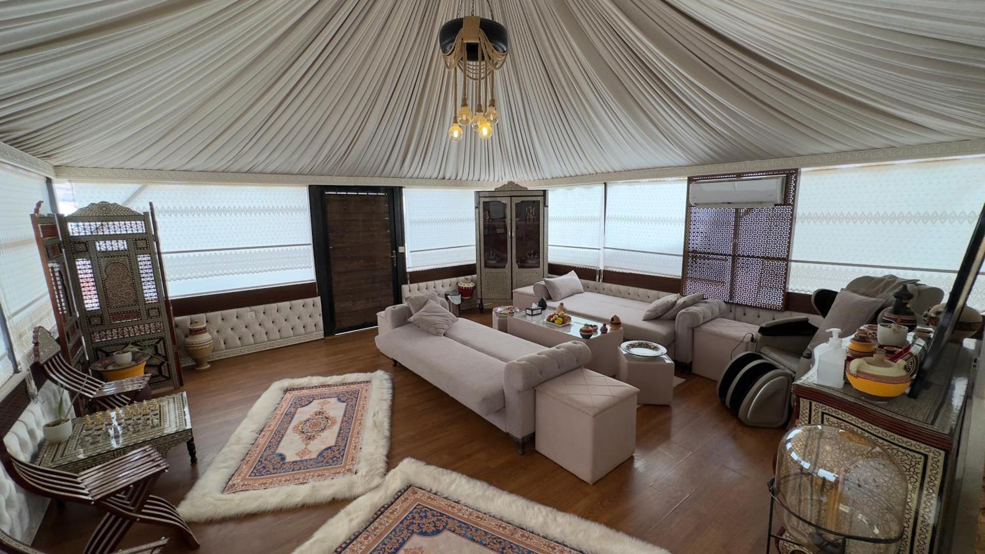 Mazayen Camp Luxury tent Wadi Rum