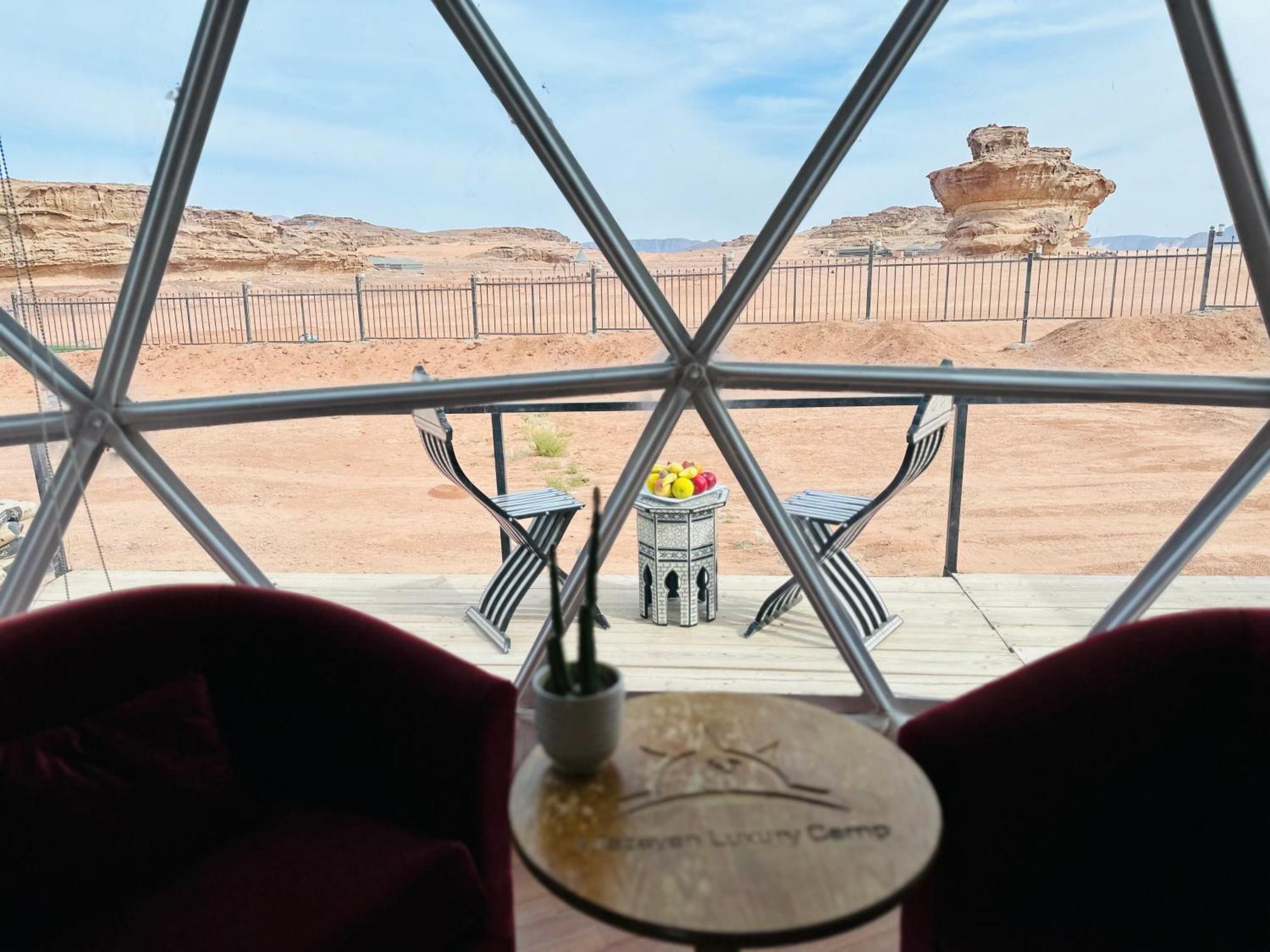 Mazayen Camp Luxury tent Wadi Rum